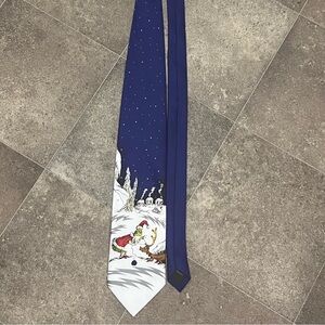 Dr Seuss The Grinch Christmas Holiday Tie